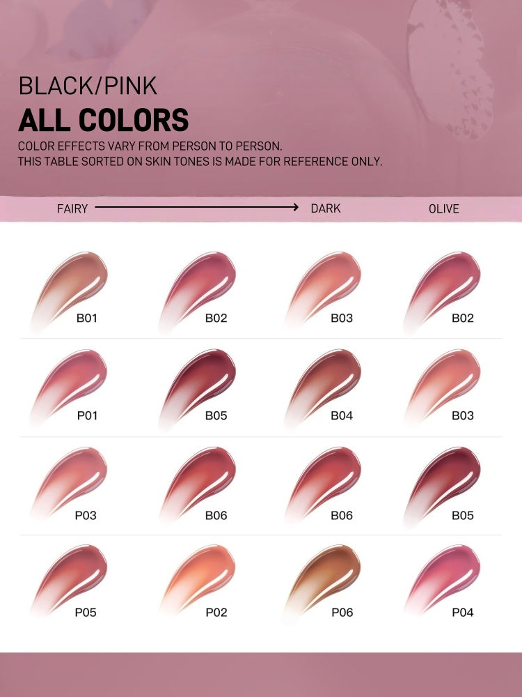 Flortte - Twin Butterfly Series Lip Serum Twin P 1.9g