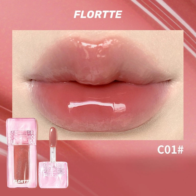 Flortte - Crystal Wave Plumping Lip Gloss 2.2g