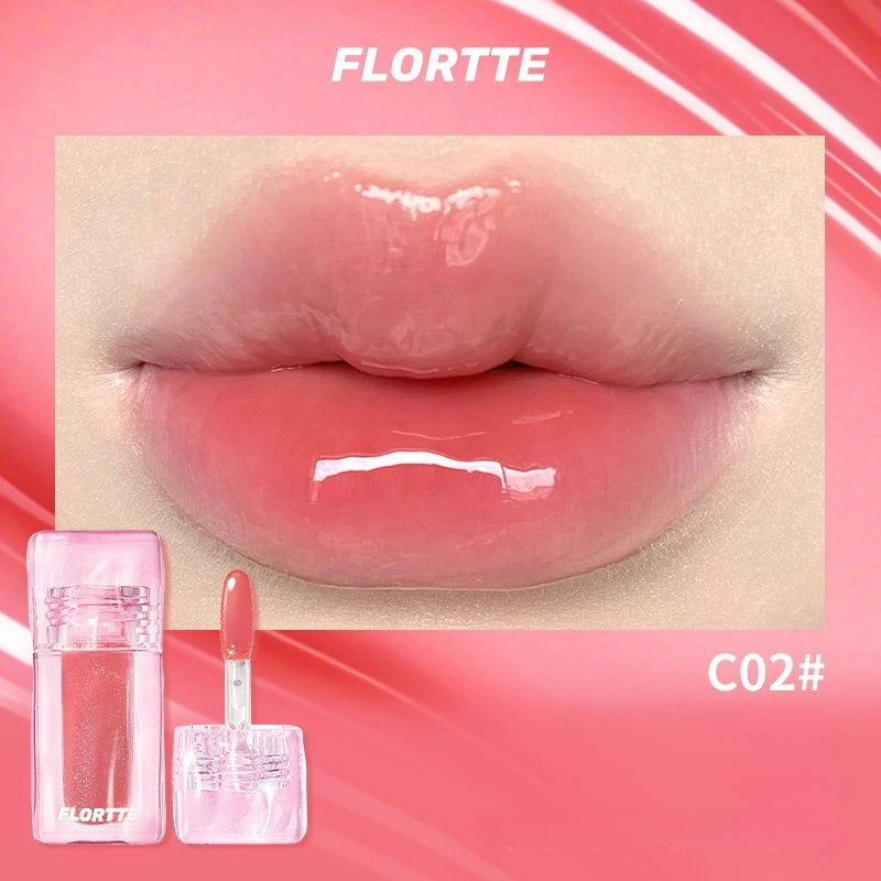 Flortte - Crystal Wave Plumping Lip Gloss 2.2g