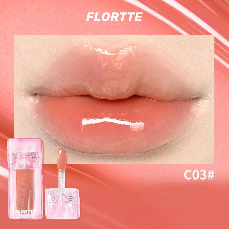 Flortte - Crystal Wave Plumping Lip Gloss 2.2g