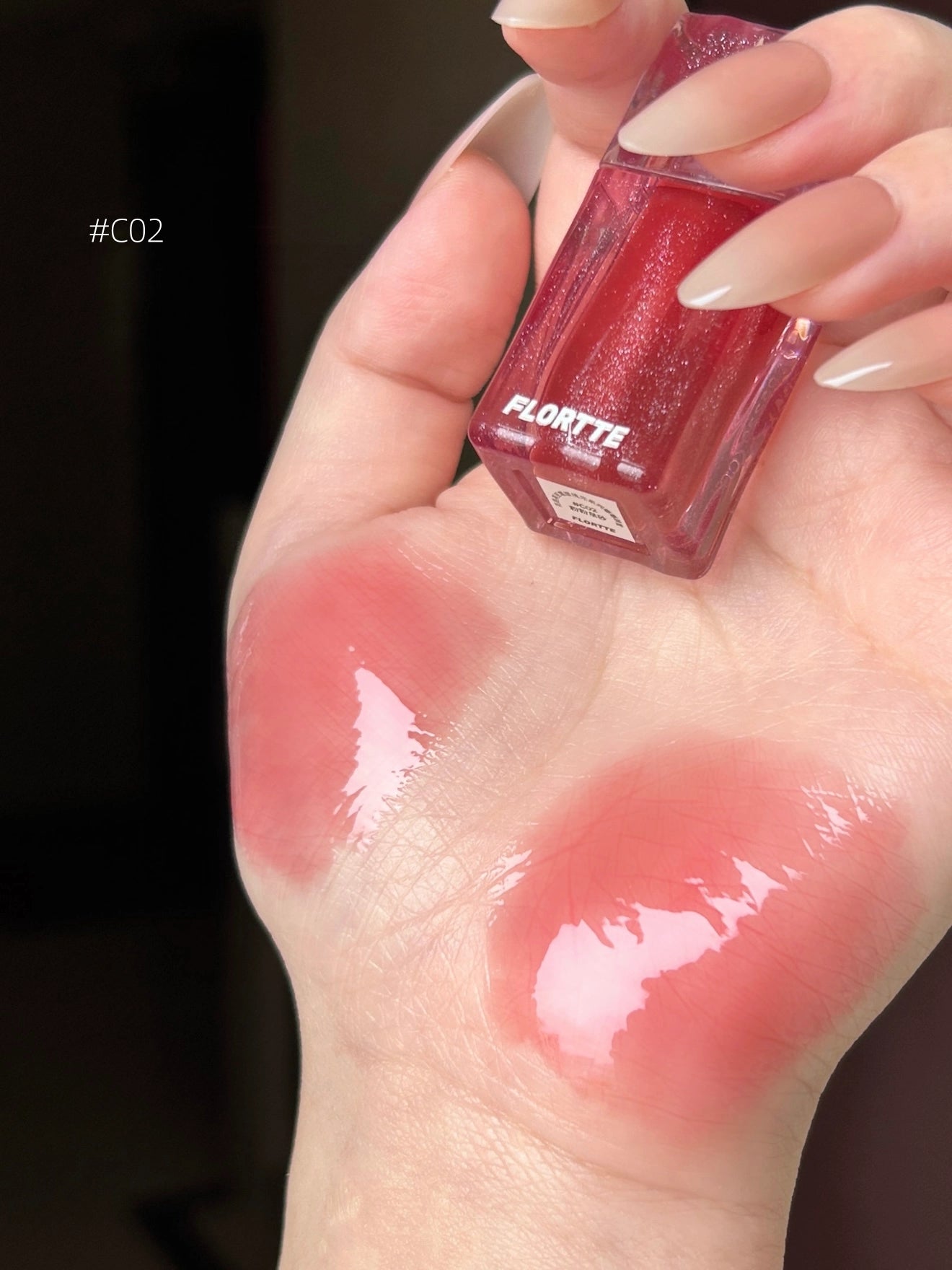 Flortte - Crystal Wave Plumping Lip Gloss 2.2g