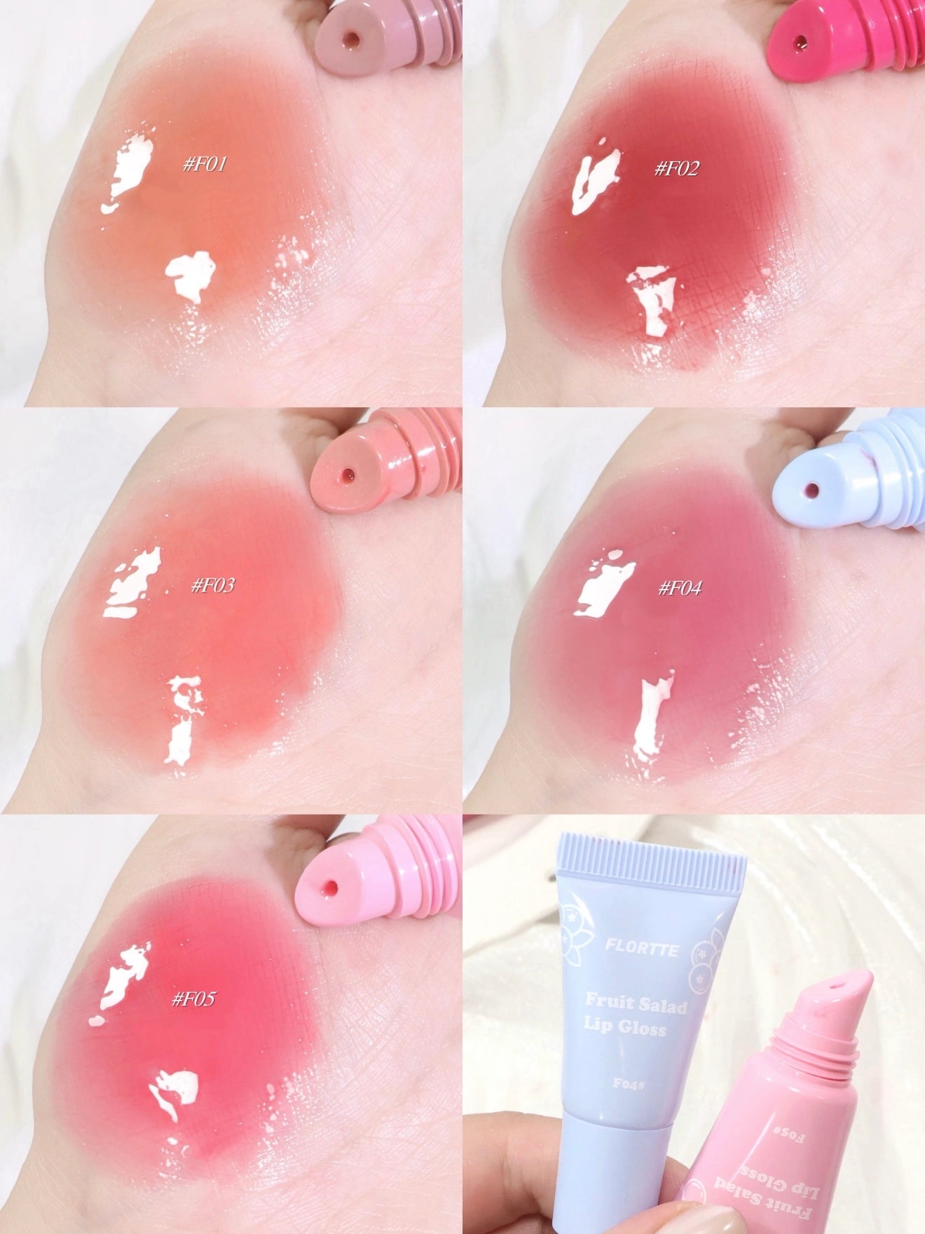 Flortte - Fruit Salad Lip Gloss 5g