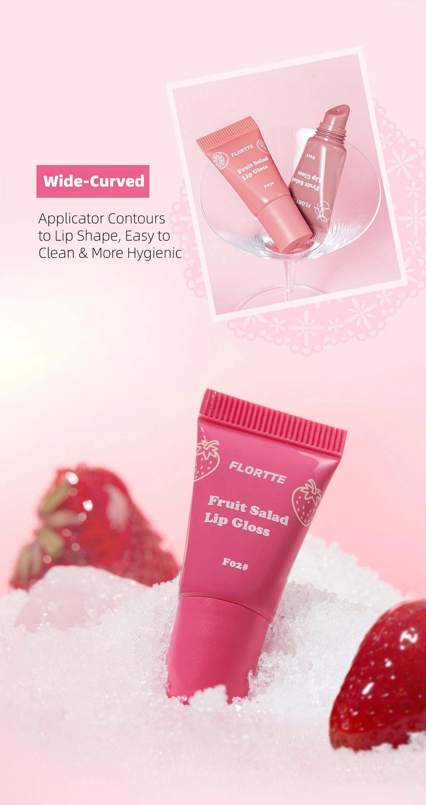 Flortte - Fruit Salad Lip Gloss 5g