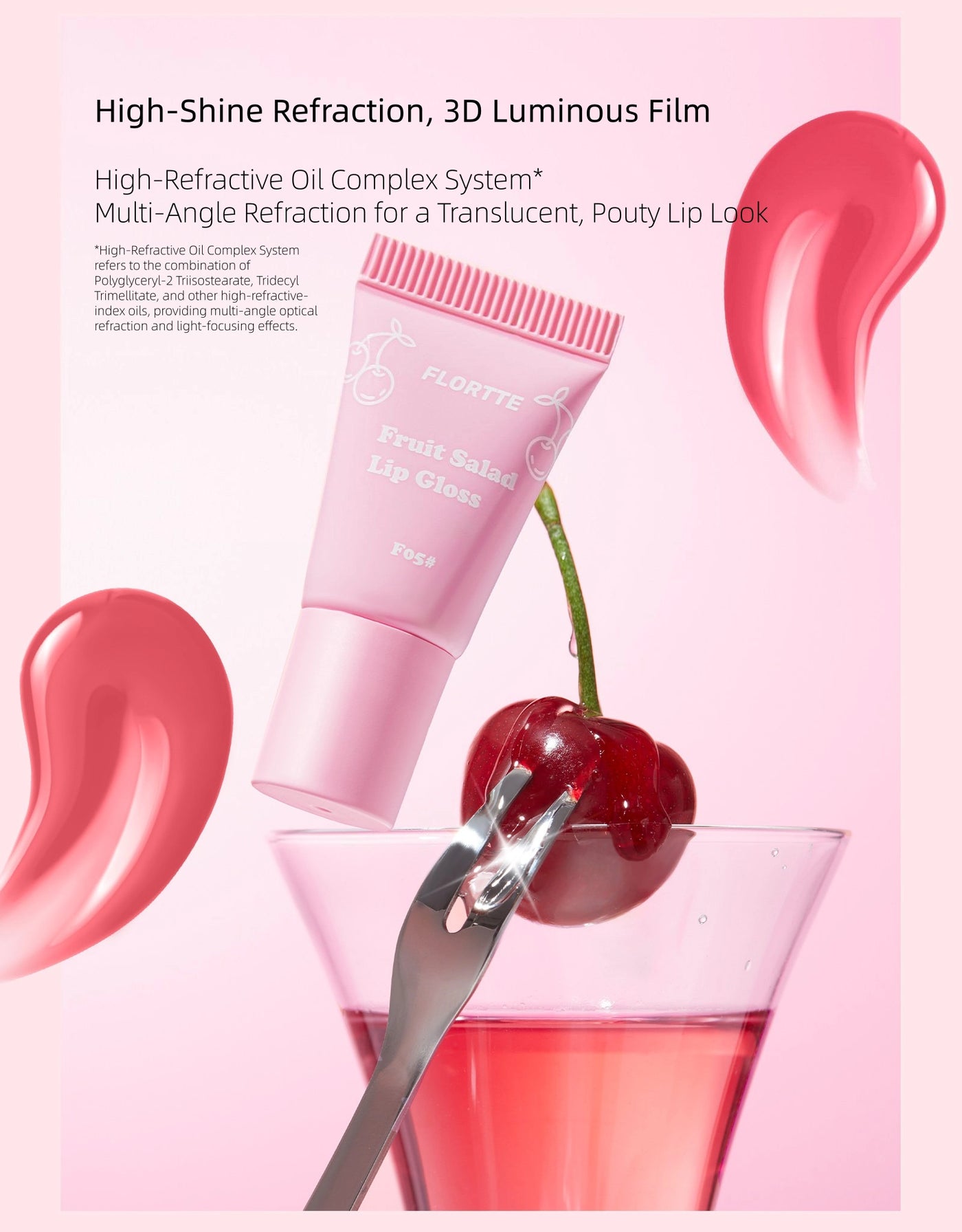 Flortte - Fruit Salad Lip Gloss 5g