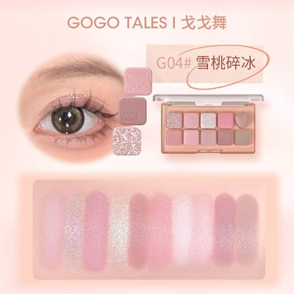 GOGO TALES 10 Colors Eye Palette GT643