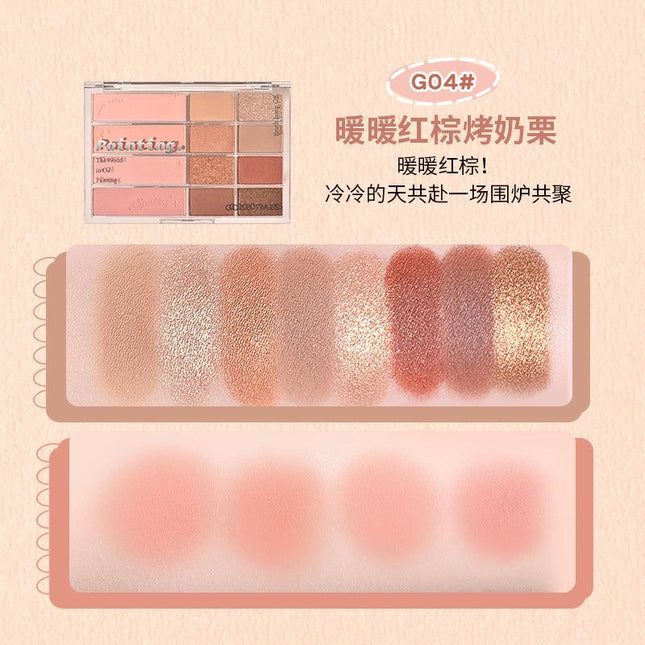 GOGOTALES - 12 Colors Face Palette 20g