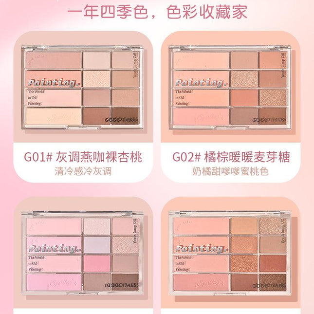 GOGOTALES - 12 Colors Face Palette 20g