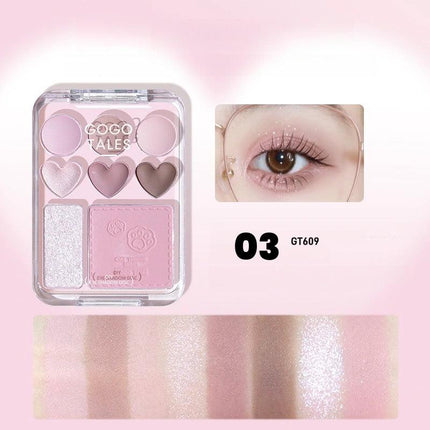 GOGO TALES 3IN1 Hearts Palette GT609