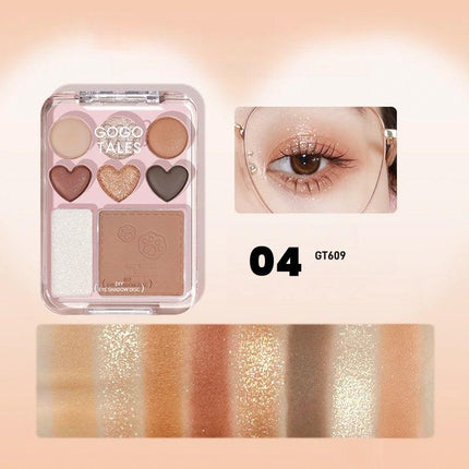 GOGO TALES 3IN1 Hearts Palette GT609