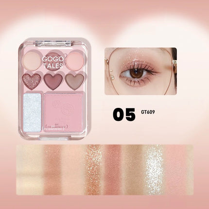 GOGO TALES 3IN1 Hearts Palette GT609