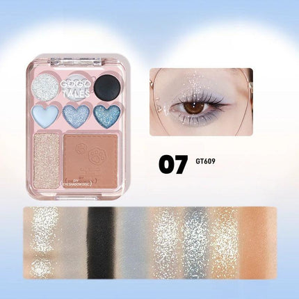 GOGO TALES 3IN1 Hearts Palette GT609