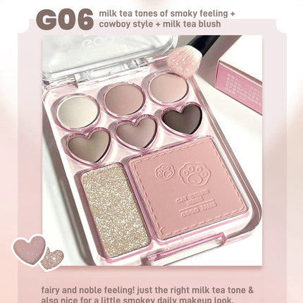 GOGO TALES 3IN1 Hearts Palette GT609