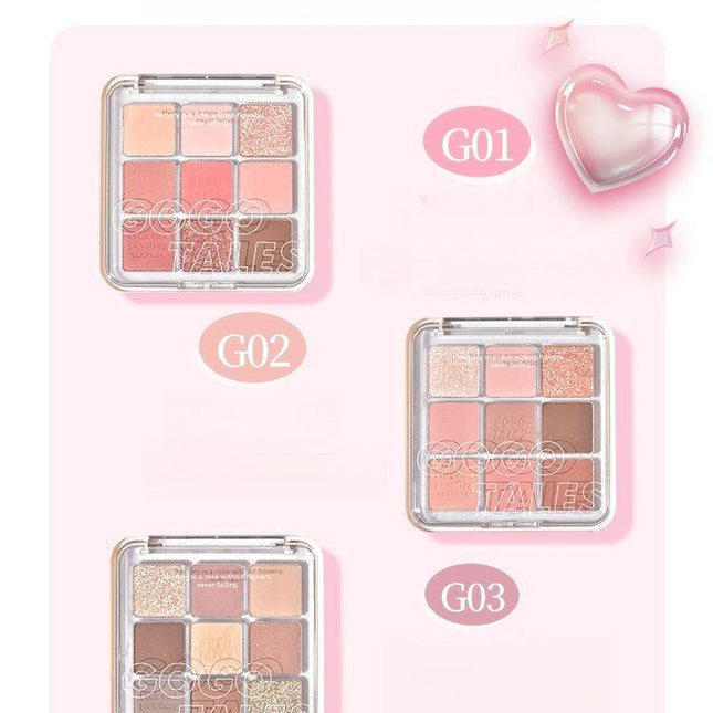GOGOTALES - 9 Colors Eyeshadow Palette 11g