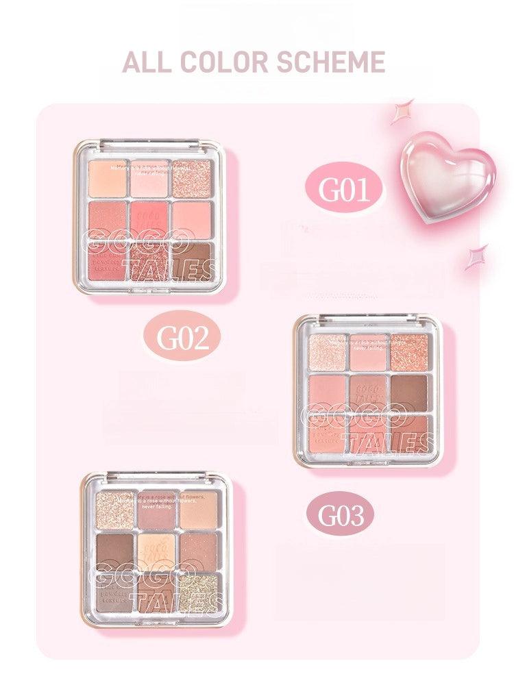 GOGO TALES 9 Colors Eyeshadow Palette GT659