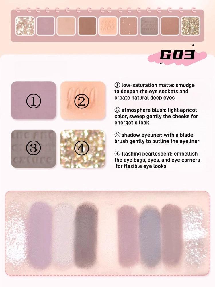 GOGO TALES 9 Colors Eyeshadow Palette GT659