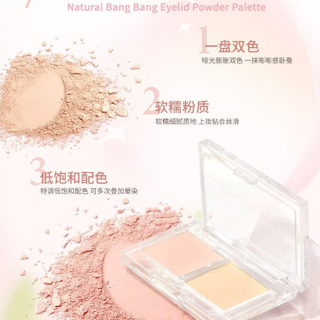 GOGOTALES - Eyelid Brightening Duo Palette 2.8g