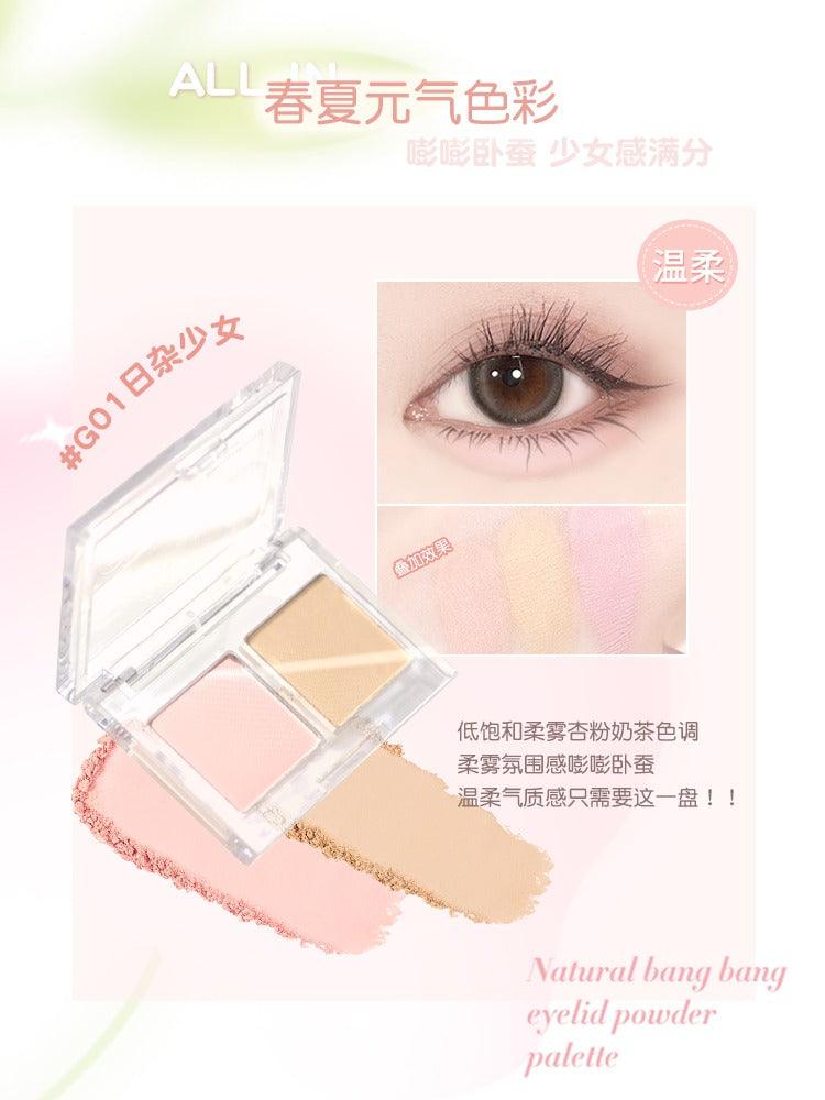 GOGO TALES Eyelid Brightening Duo Palette GT665