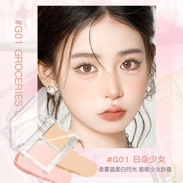 GOGOTALES - Eyelid Brightening Duo Palette 2.8g