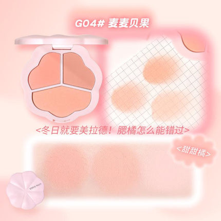 GOGO TALES Flower Blush Powder GT638