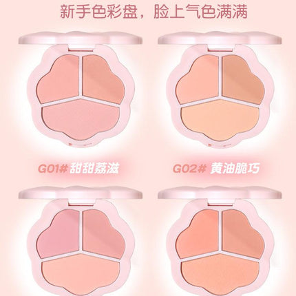 GOGO TALES Flower Blush Powder GT638