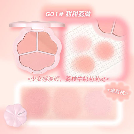 GOGO TALES Flower Blush Powder GT638