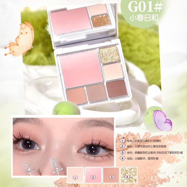 GOGOTALES - Fluffy Blush Palette 14g