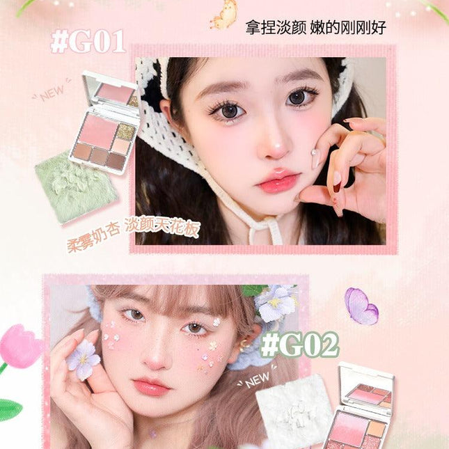 GOGOTALES - Fluffy Blush Palette 14g