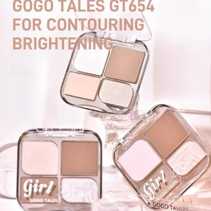 GOGO TALES Light N Shadow Contour Palette GT654