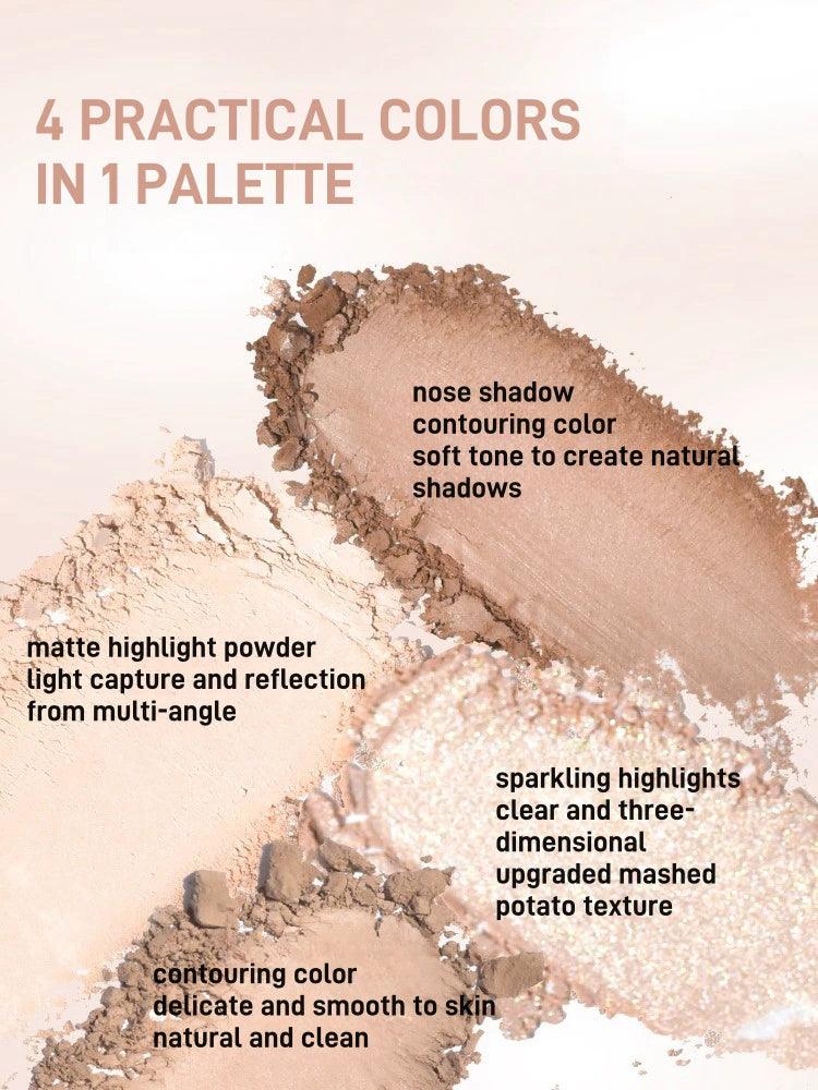 GOGO TALES Light N Shadow Contour Palette GT654