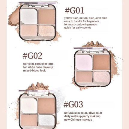 GOGO TALES Light N Shadow Contour Palette GT654