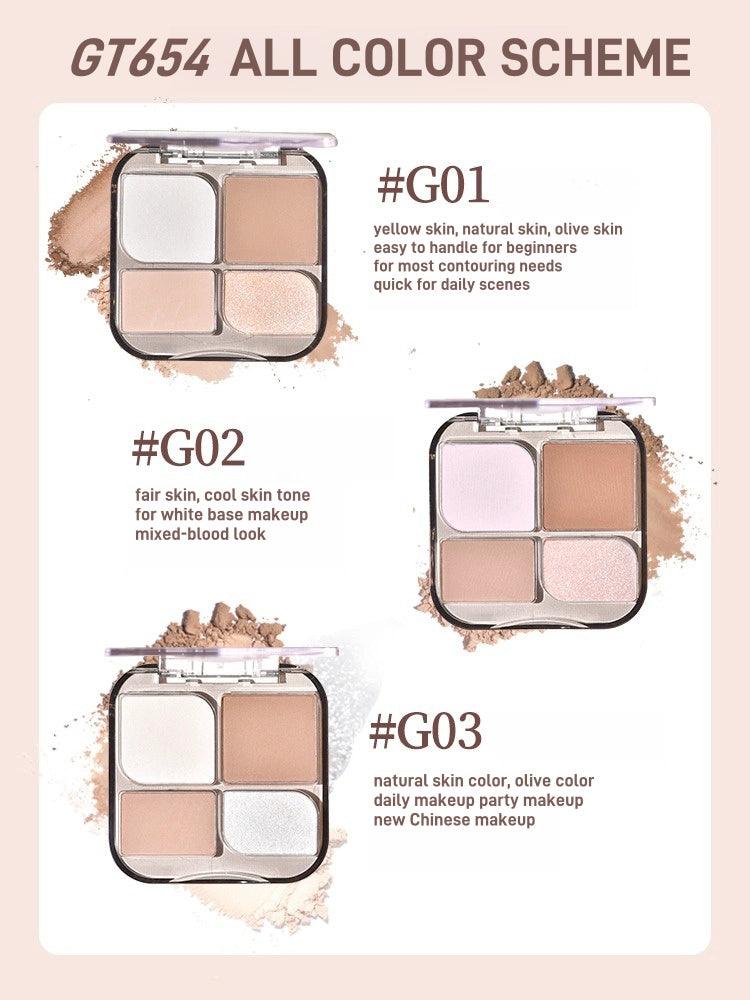 GOGO TALES Light N Shadow Contour Palette GT654