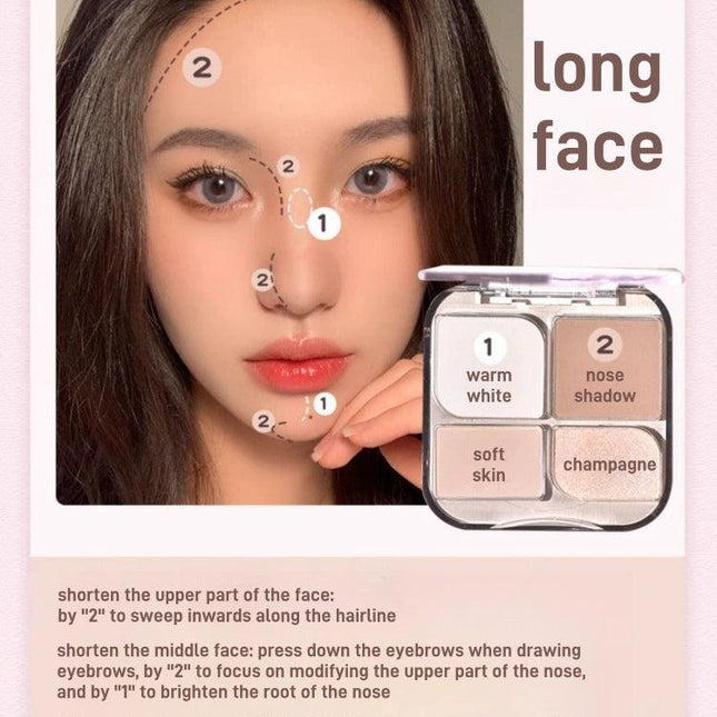 GOGOTALES - Light N Shadow Contour Palette 9.8g