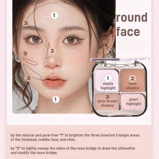 GOGOTALES - Light N Shadow Contour Palette 9.8g