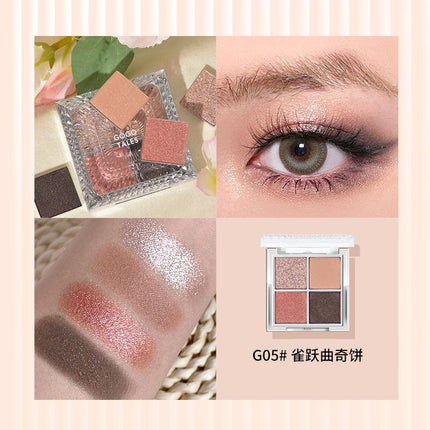 GOGO TALES Light and Shadow Eye Palette GT542 - Chic Decent