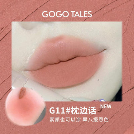 GOGO TALES Misty Lip Glaze GT464 - Chic Decent