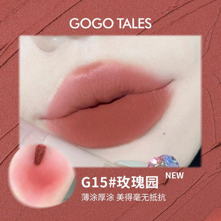 GOGO TALES Misty Lip Glaze GT464 - Chic Decent