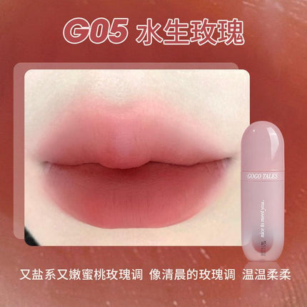 GOGO TALES Nude Water Mist Lip Glaze GT487 - Chic Decent