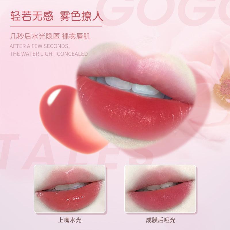 GOGO TALES Nude Water Mist Lip Glaze GT487 - Chic Decent