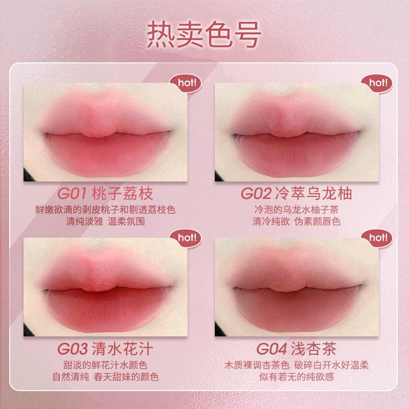 GOGO TALES Nude Water Mist Lip Glaze GT487 - Chic Decent