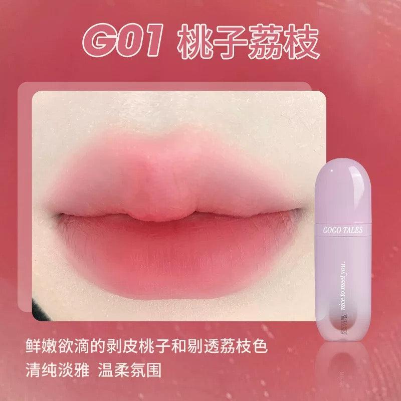 GOGO TALES Nude Water Mist Lip Glaze GT487 - Chic Decent