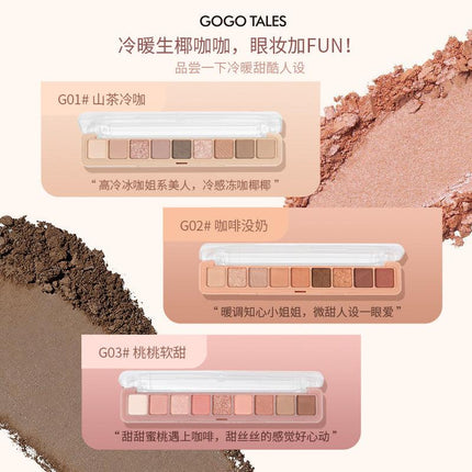 GOGO TALES Pocket Eyeshadow Palette GT479 - Chic Decent