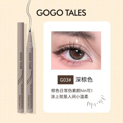 GOGO TALES Slim Multi Effect Liquid Eyeliner GT551 - Chic Decent