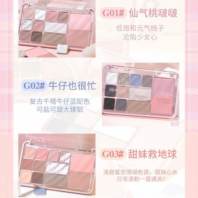 GOGOTALES - 3 IN 1 Face Palette 14.6g