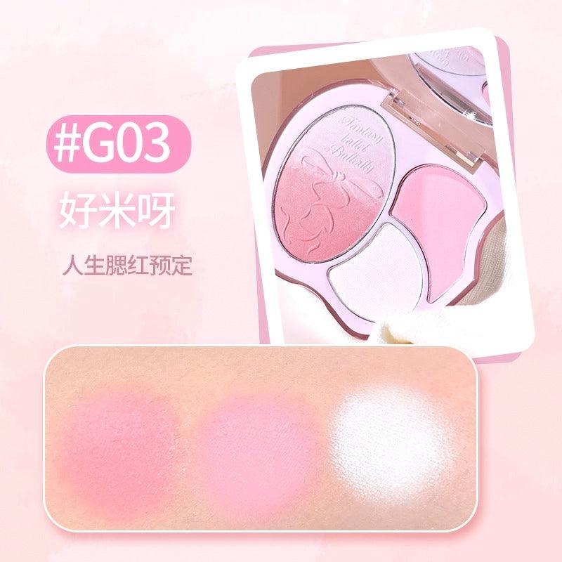 GOGO TALES Blush Highlight Palette GT731