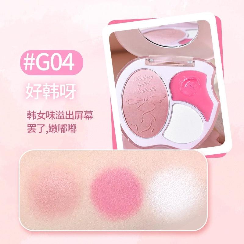 GOGO TALES Blush Highlight Palette GT731