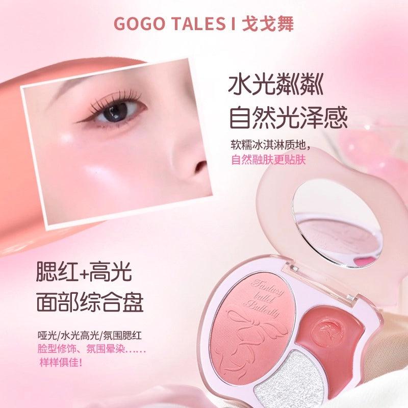 GOGO TALES Blush Highlight Palette GT731