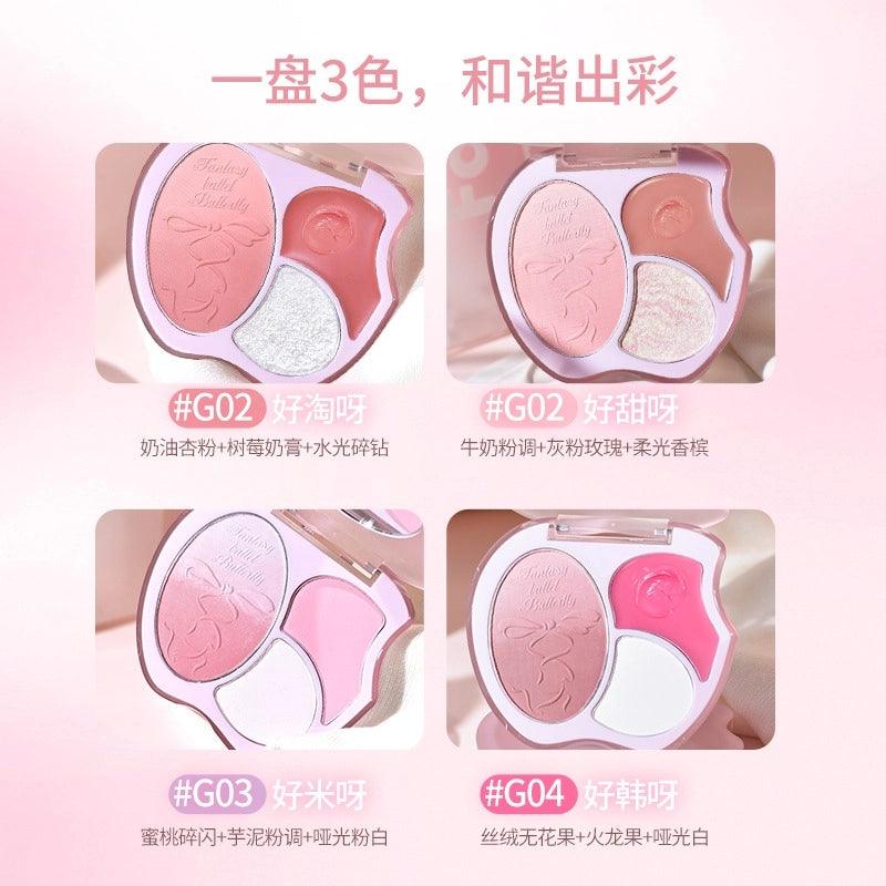 GOGO TALES Blush Highlight Palette GT731