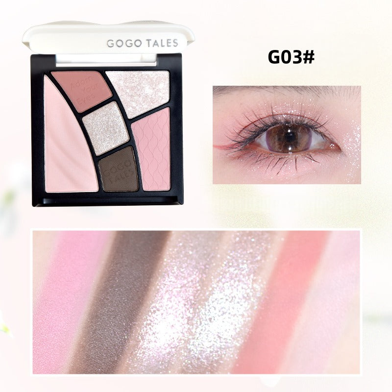 GOGO TALES 戈戈舞光幻影眼影盘 9g