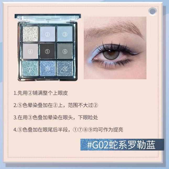 GOGOTALES - Glaze Tinting Eyeshadow Palette 10.8g