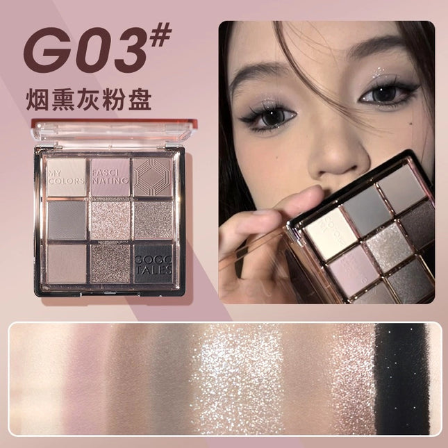 GOGOTALES - Glaze Tinting Eyeshadow Palette 10.8g